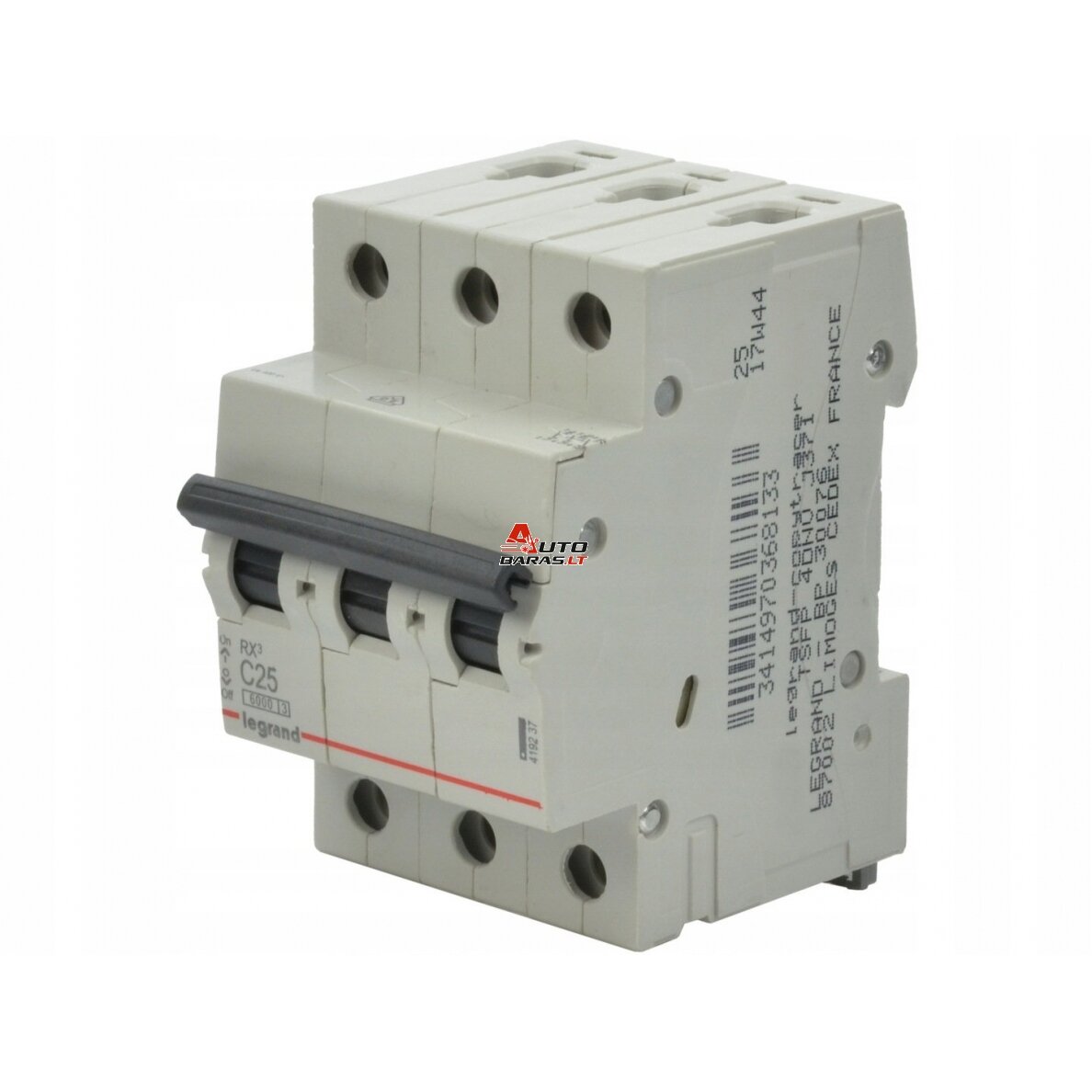 Automatinis jungiklis MCB RX3 Legrand 419237