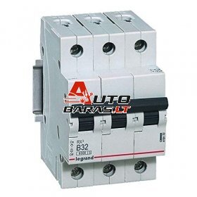 Automatinis jungiklis MCB RX3 Legrand 419172