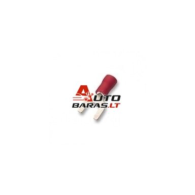 AU presuojama izoliuota šakutė M3 (1,5 mm², raudona) AU presuojama izoliuota šakutė M3 (1,5 mm², raudona)