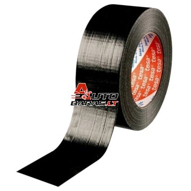 Audinio juosta TESA STANDART (juoda) 50m x 48mm 04613-00047-00