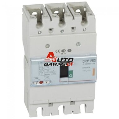 Automatinis jungiklis DPX3 250TM Legrand 420209 (250A, 3P, 25kA) Automatinis jungiklis DPX3 250TM Legrand 420209 (250A, 3P, 25kA)