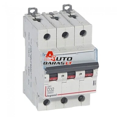 Automatinis jungiklis DX3 Legrand 408092 Automatinis jungiklis DX3 Legrand 408092
