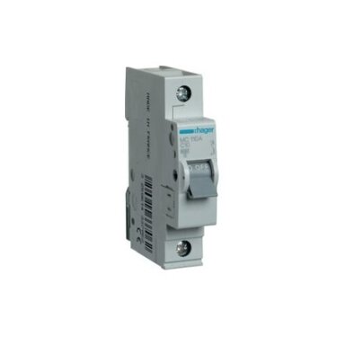 Automatinis jungiklis Hager MC116 (16A, 1P, 230V, 6kA) Automatinis jungiklis Hager MC116 (16A, 1P, 230V, 6kA)