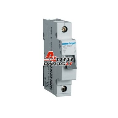 Automatinis jungiklis Hager MC132 (32A, 1P, 230V, 6kA) Automatinis jungiklis Hager MC132 (32A, 1P, 230V, 6kA)