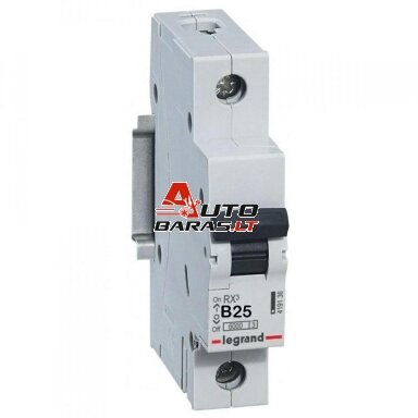 Automatinis jungiklis MCB RX3 Legrand 419138