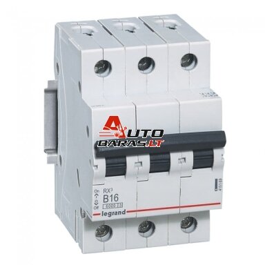 Automatinis jungiklis MCB RX3 Legrand 419169