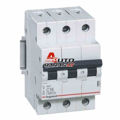 Automatinis jungiklis MCB RX3 Legrand 419235