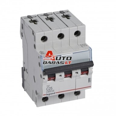 Automatinis jungiklis MCB RX3 TX 6000 Legrand 403547