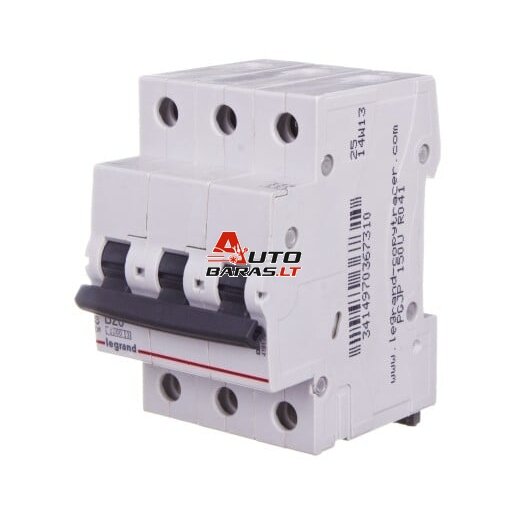 Automatinis jungiklis MCB RX3 Legrand 419236