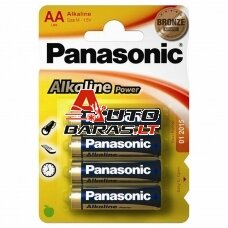 Baterija Panasonic Alkaline LR6 AA (4 vnt.)