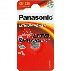 Baterija Panasonic Lithium CR1220 (1 vnt.)