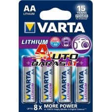 Baterija Varta Ultra Lithium L91 R6/AA (4 vnt.)