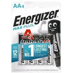 Baterija Energizer Max Plus LR6 AA (4 vnt.)