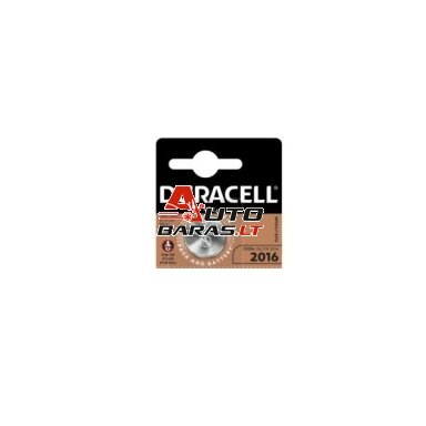 Baterija Duracell Lithium CR2016 (1 vnt.) Baterija Duracell Lithium CR2016 (1 vnt.)