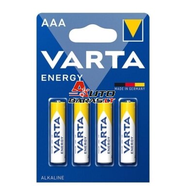 Baterija VARTA Alkaline Max Power LR03/AAA (8 vnt.)