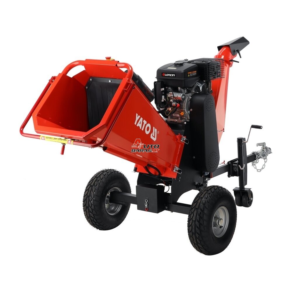 YATO Benzinis šakų smulkintuvas 9kW Ø150mm YATO Benzinis šakų smulkintuvas 9kW Ø150mm