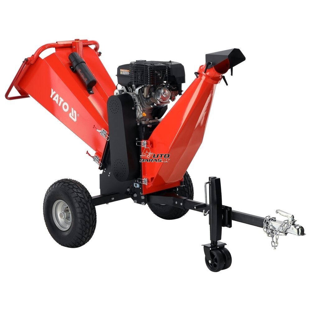 YATO Benzinis šakų smulkintuvas 9kW Ø150mm 2