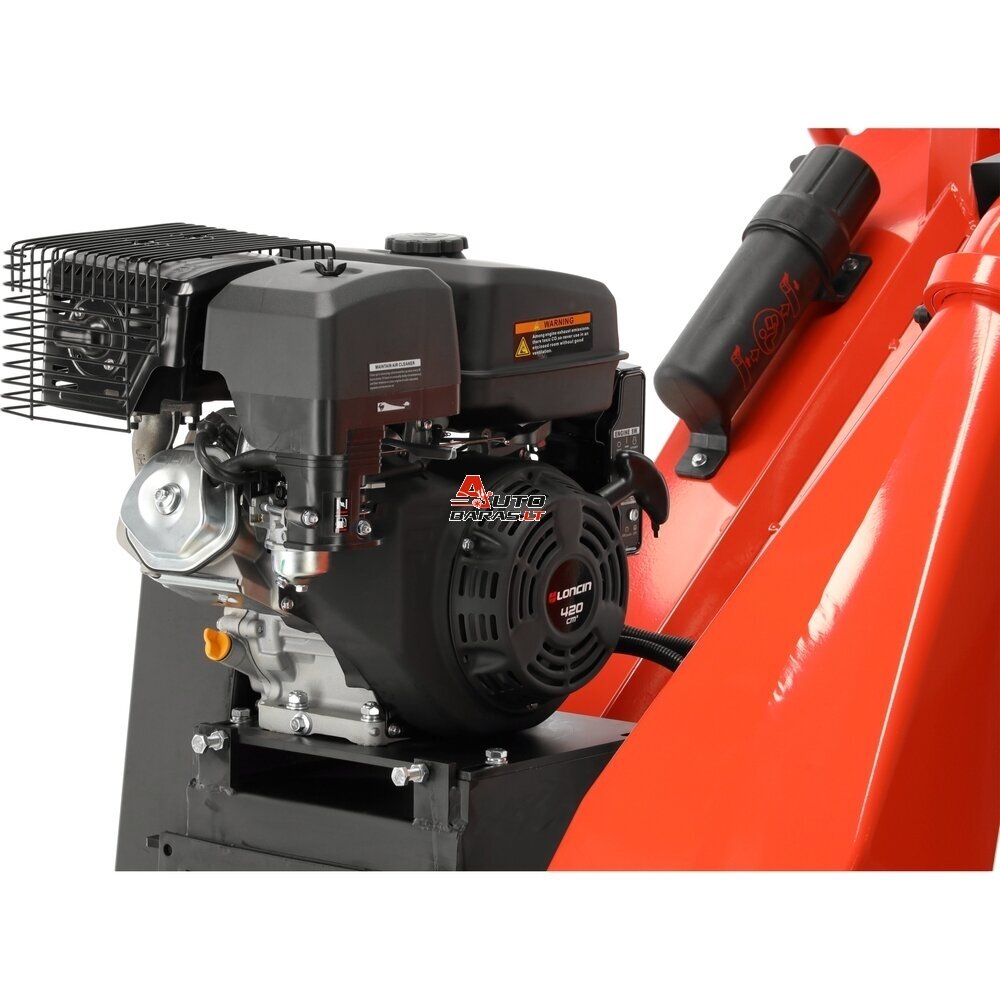 YATO Benzinis šakų smulkintuvas 9kW Ø150mm 8
