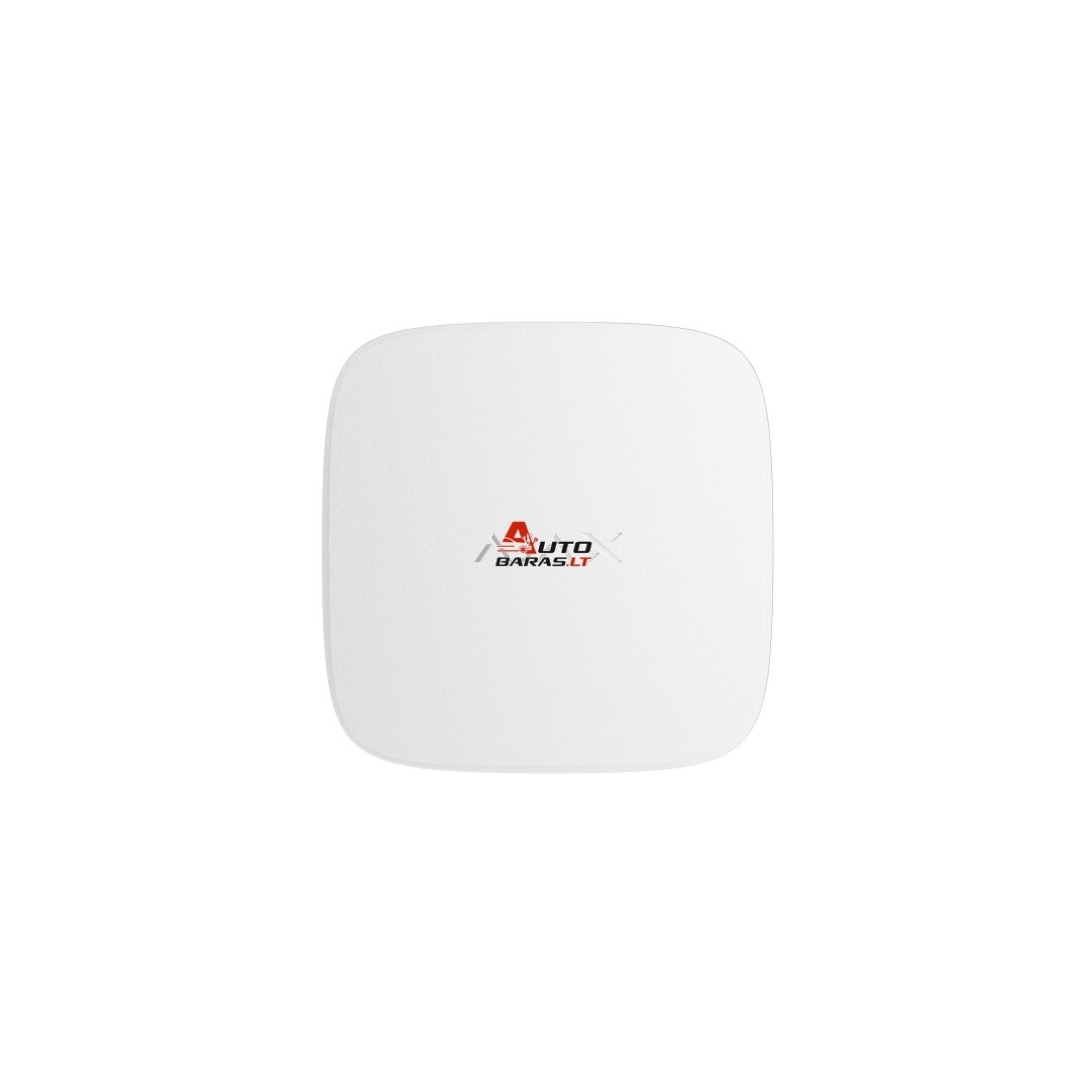 Belaidis dūmų/temperatūros/CO jutiklis su sirena Ajax FireProtect 2 SB 49557.150.WH1 (baltas)