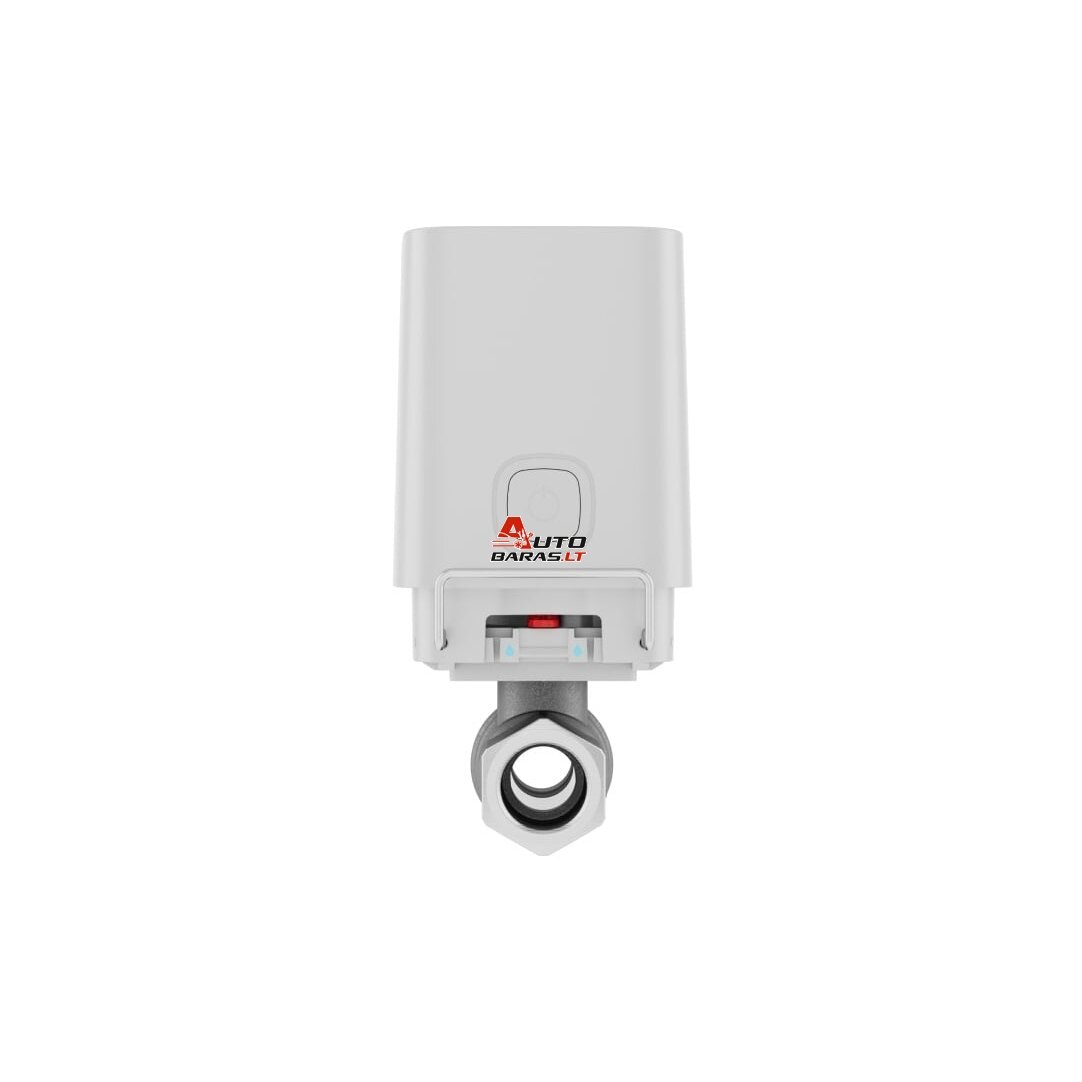 Bevielė elektrinė vandens sklendė Ajax WATERSTOP 52269.155.WH1 (balta)