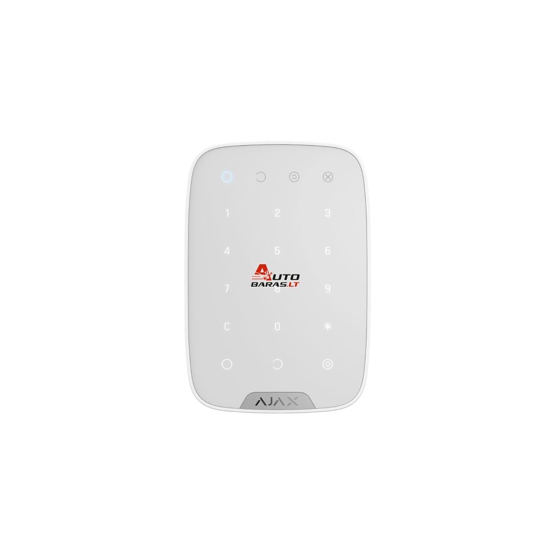 Bevielė klaviatūra Ajax Keypad 38249.12.WH1 (Balta)