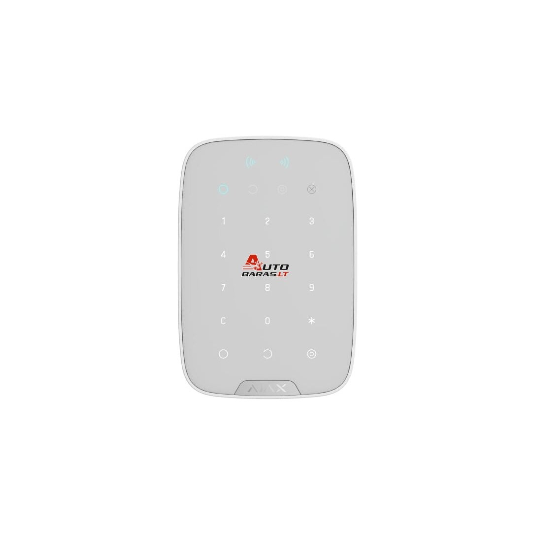 Bevielė klaviatūra Ajax Keypad Plus 38253.83.WH1 (balta)