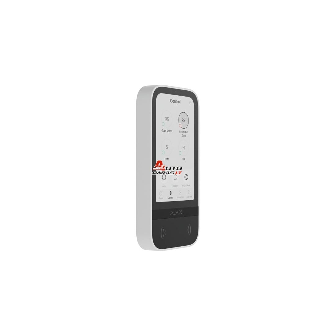 Bevielė klaviatūra Ajax Keypad TouchScreen (8EU) ASP 58455.148.WH1 (balta)
