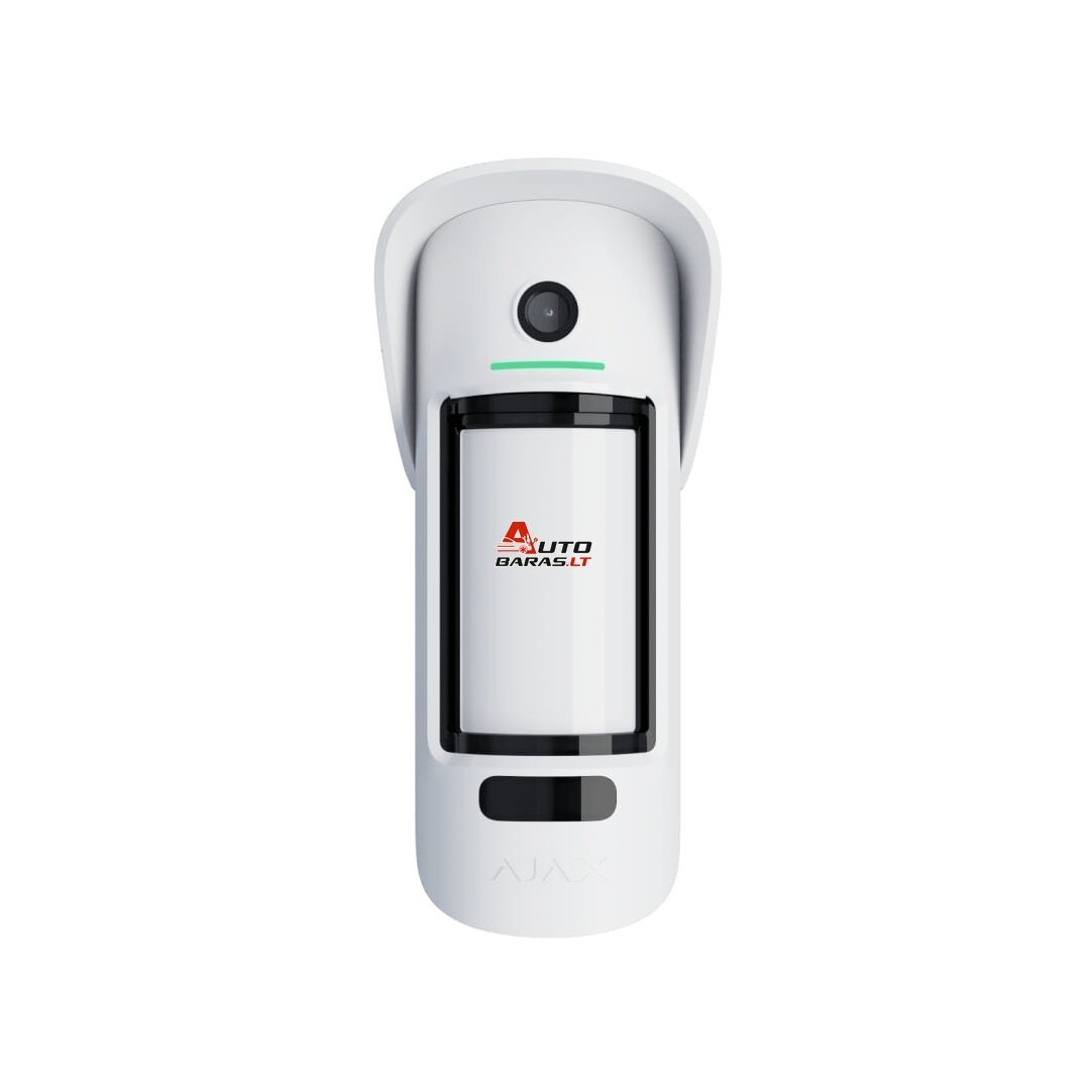 Bevielis judesio jutiklis su kamera Ajax MotionCam Outdoor 38192.84.WH1 (balta)