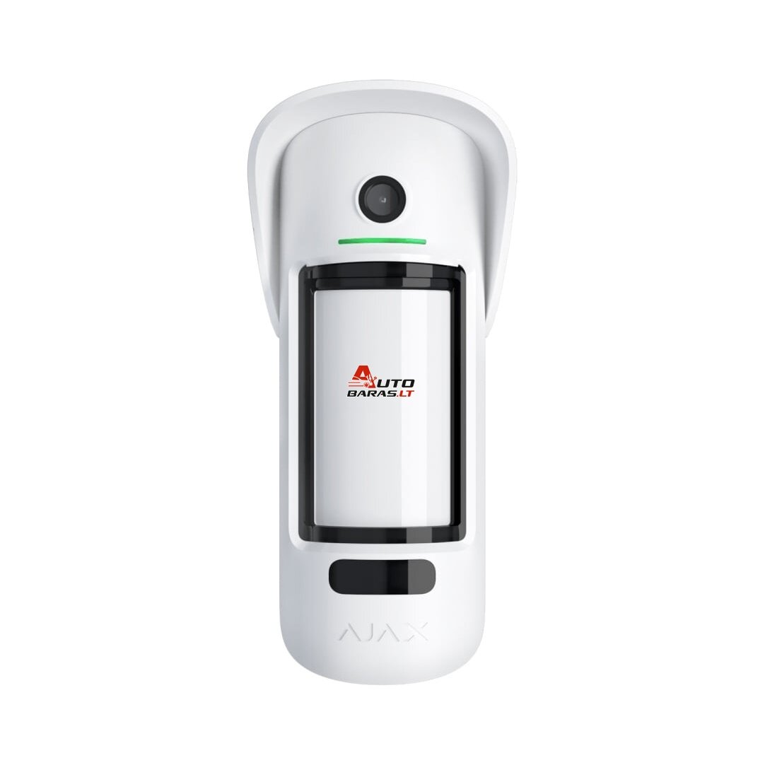 Bevielis judesio jutiklis su kamera Ajax MotionCam Outdoor PhOD 39293.121.WH1 (balta)