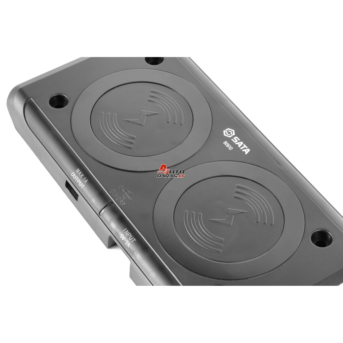 SATA Belaidžio įkrovimo stotelė dviguba 10W SATA 4