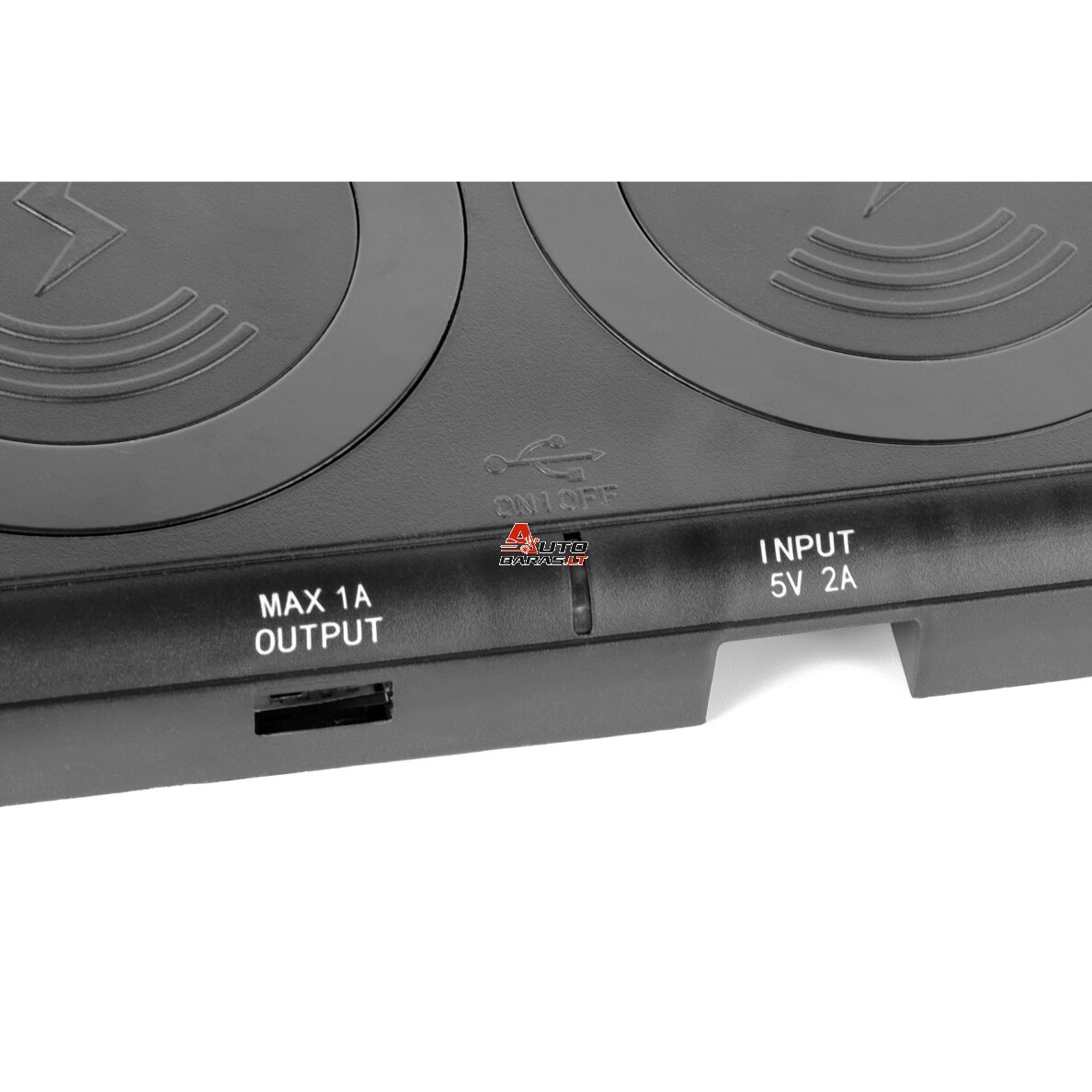 SATA Belaidžio įkrovimo stotelė dviguba 10W SATA 5