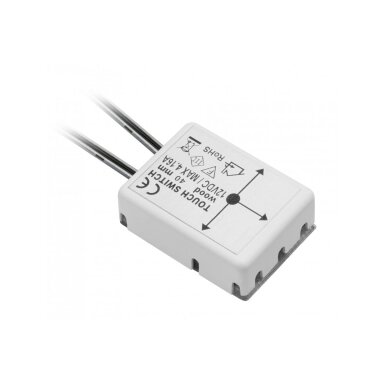 Bekontaktis jungiklis (50 W, DC 12 V, IP20, baltas) GTV AE-WPDRW-00 Bekontaktis jungiklis (50 W, DC 12 V, IP20, baltas) GTV AE-WPDRW-00