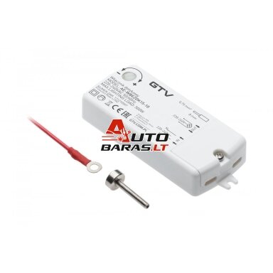 Bekontaktis valdiklis LED juostoms (baltas, 12 V) GTV AE-WBEZDK15-10 Bekontaktis valdiklis LED juostoms (baltas, 12 V) GTV AE-WBEZDK15-10