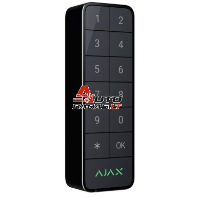 Belaidė klaviatūra Ajax Superior Keypad Outdoor Fibra (juoda) Belaidė klaviatūra Ajax Superior Keypad Outdoor Fibra (juoda)
