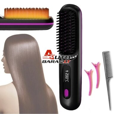 Belaidės plaukų tiesinimo šukos Reach HairMini