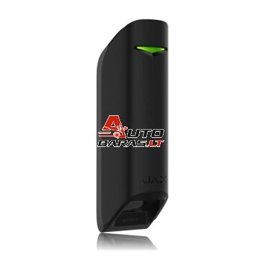 Belaidis judesio jutiklis Ajax MotionProtect Curtain (juodas, iki 15m, IP54)