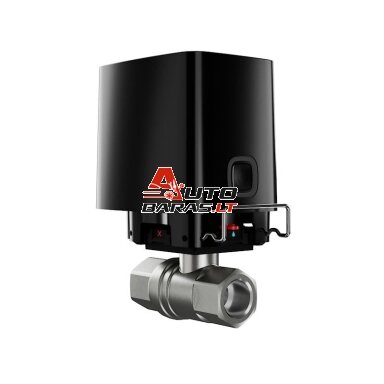 Bevielė elektrinė vandens sklendė Ajax WATERSTOP 52268.155.BL1 (Juoda) Bevielė elektrinė vandens sklendė Ajax WATERSTOP 52268.155.BL1 (Juoda)