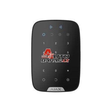 Bevielė klaviatūra Ajax Keypad Plus 38252.83.BL1 (Juoda) Bevielė klaviatūra Ajax Keypad Plus 38252.83.BL1 (Juoda)
