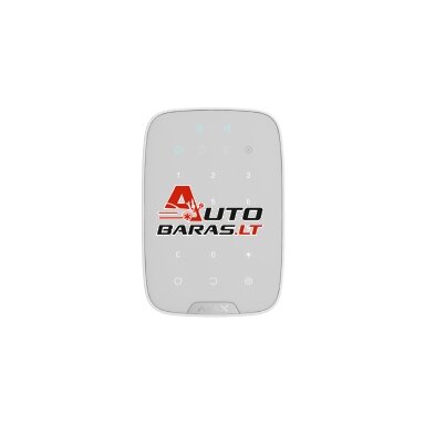 Bevielė klaviatūra Ajax Keypad Plus 38253.83.WH1 (balta) Bevielė klaviatūra Ajax Keypad Plus 38253.83.WH1 (balta)