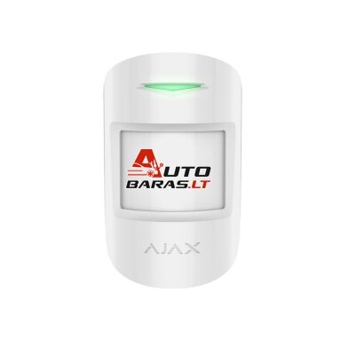 Bevielis judesio jutiklis Ajax MotionProtect 38193.09.WH1 (Balta) Bevielis judesio jutiklis Ajax MotionProtect 38193.09.WH1 (Balta)