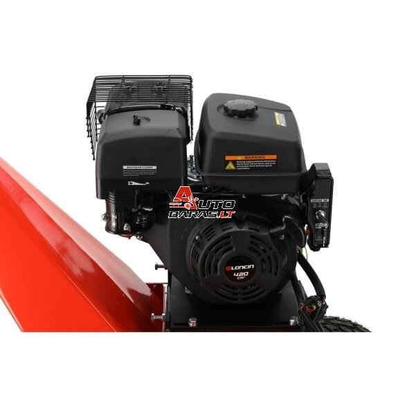 YATO Benzinis šakų smulkintuvas 9kW Ø150mm 9 YATO Benzinis šakų smulkintuvas 9kW Ø150mm 9