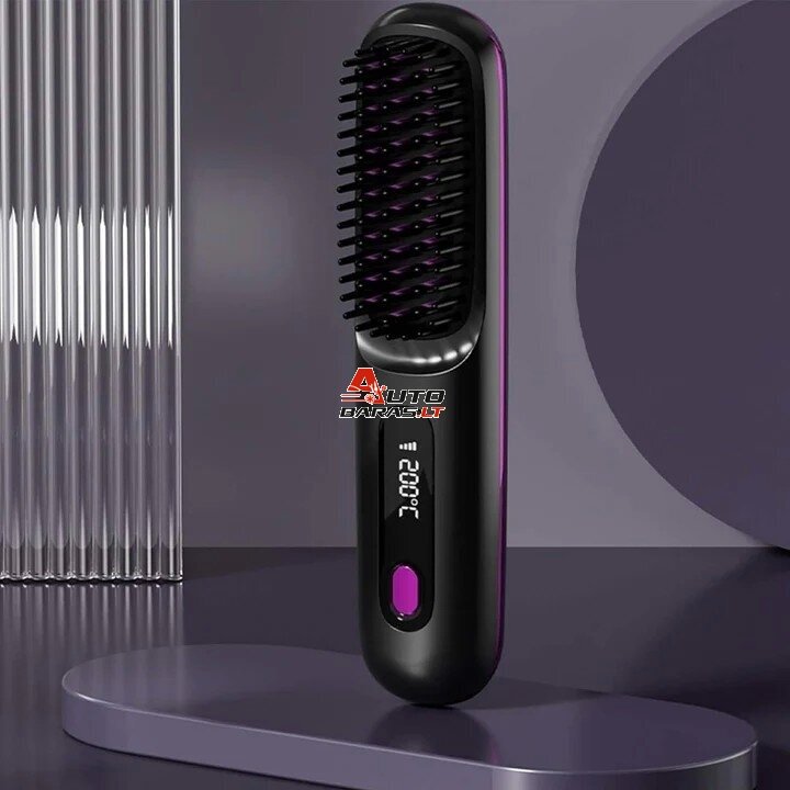 Belaidės plaukų tiesinimo šukos Reach HairMini 4