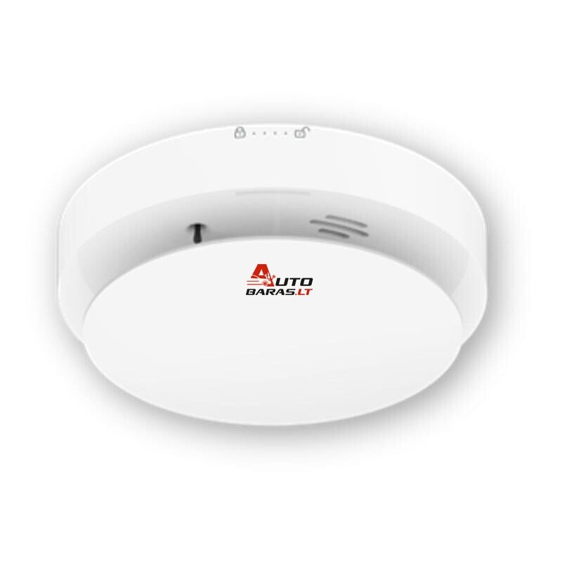 Belaidis dūmų, karščio ir smalkių detektorius Hikvision AX PRO DS-PD452SMK-WE (Baltas, 1200 m, 868 MHz)