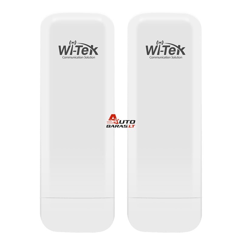 Belaidis LAN AP perdavimas WI-Tek WI-CPE513P (2 vnt. komplekte, lauko)