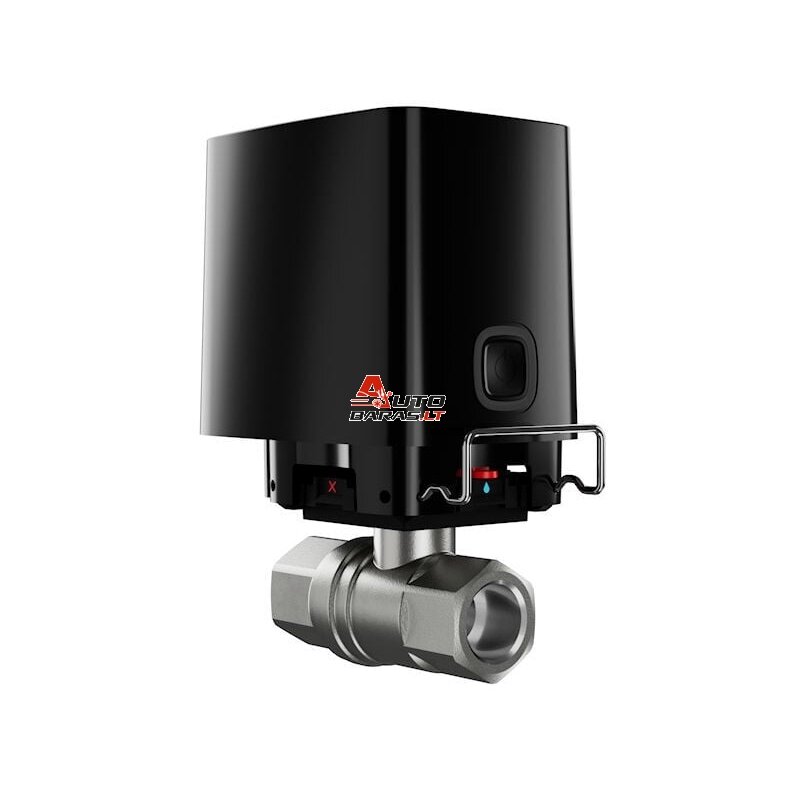 Bevielė elektrinė vandens sklendė Ajax WATERSTOP 52268.155.BL1 (Juoda)