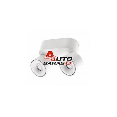 BIANCO dvigubas lubinis šviestuvas GTV LD-BNCC16WOB2-NB (baltas, 16W, 680lm, 4000K) BIANCO dvigubas lubinis šviestuvas GTV LD-BNCC16WOB2-NB (baltas, 16W, 680lm, 4000K)