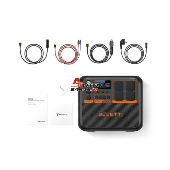 BLUETTI Kilnojama energijos stotelė 2400W 2304Wh LiFePO4 2