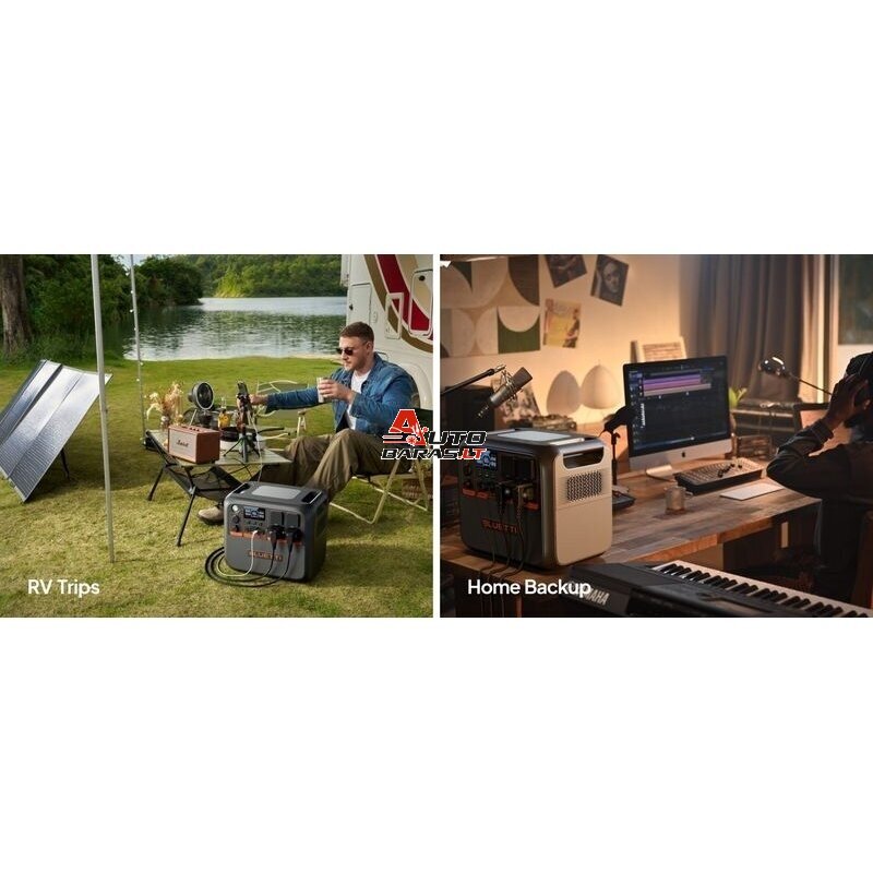 BLUETTI Kilnojama energijos stotelė 2400W 2304Wh LiFePO4 4