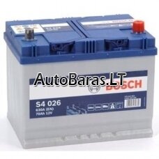 Bosch S4 70ah 630a akumuliatorius