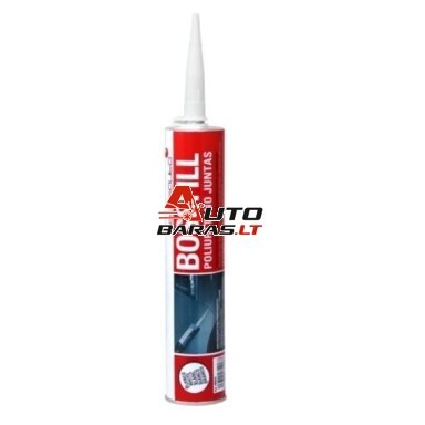 Bossfill PU siūlių hermetikas, juodas, baltas, pilkas 300ml Bossfill PU siūlių hermetikas, juodas, baltas, pilkas 300ml